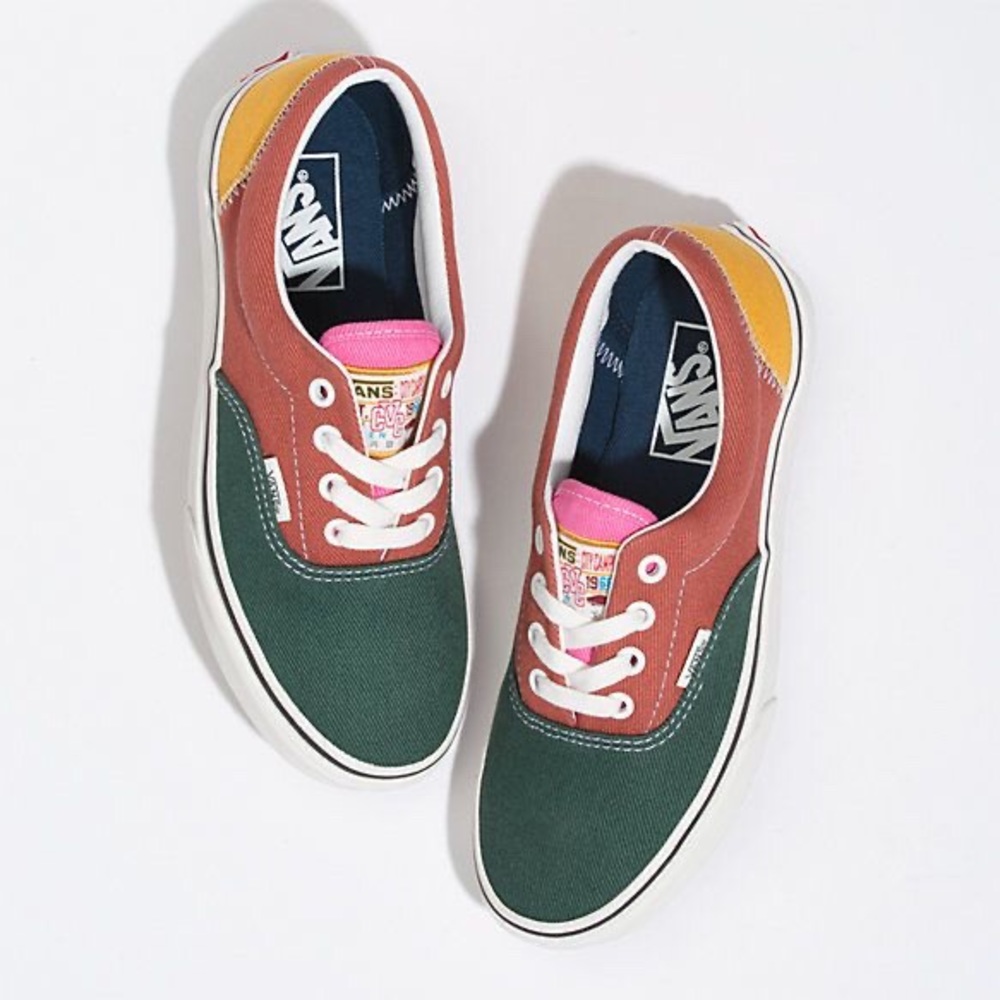 Vans Colorblock Varsity Era Red/Green/Yellow/Pink
